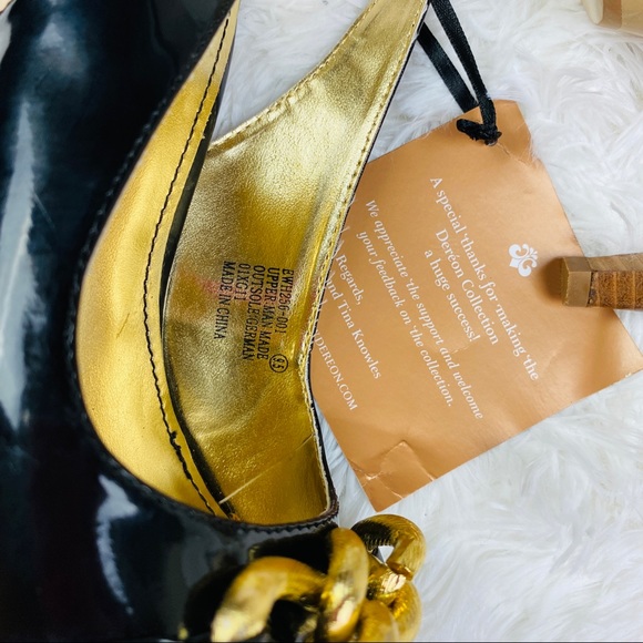 House of Deréon Patent Leather Stiletto Heels NWT - Picture 4 of 7